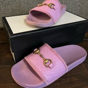 Gucci Horsebit Slides ✨